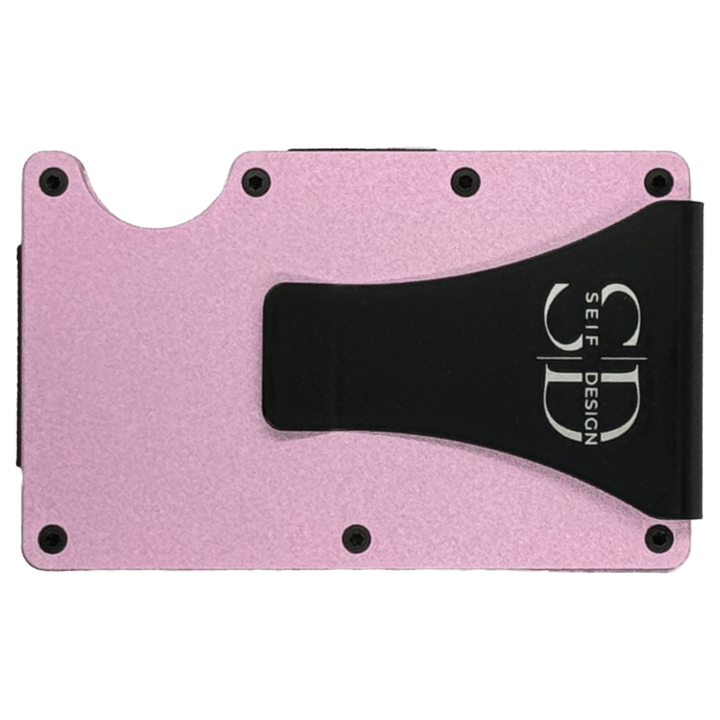 Seif klambriga alumiiniumist kaarditasku Eha