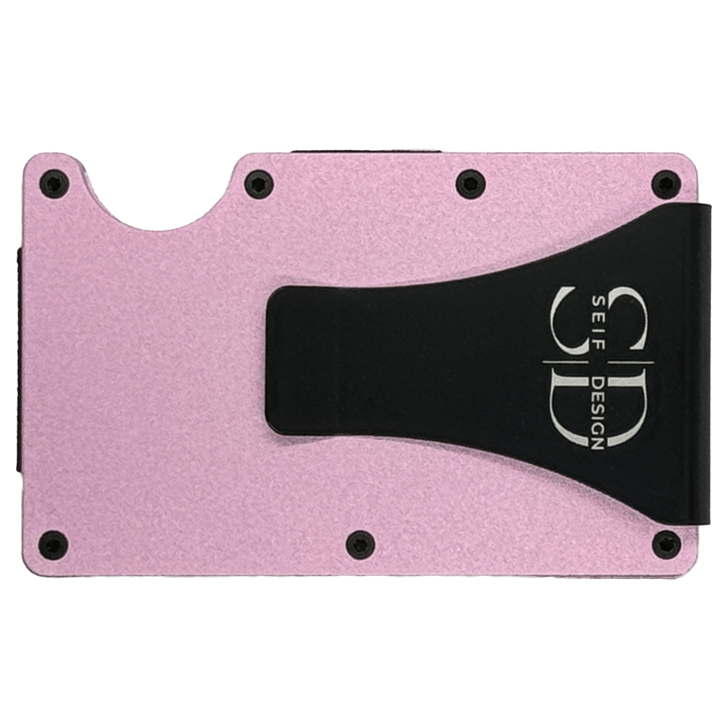 Seif klambriga alumiiniumist kaarditasku Eha