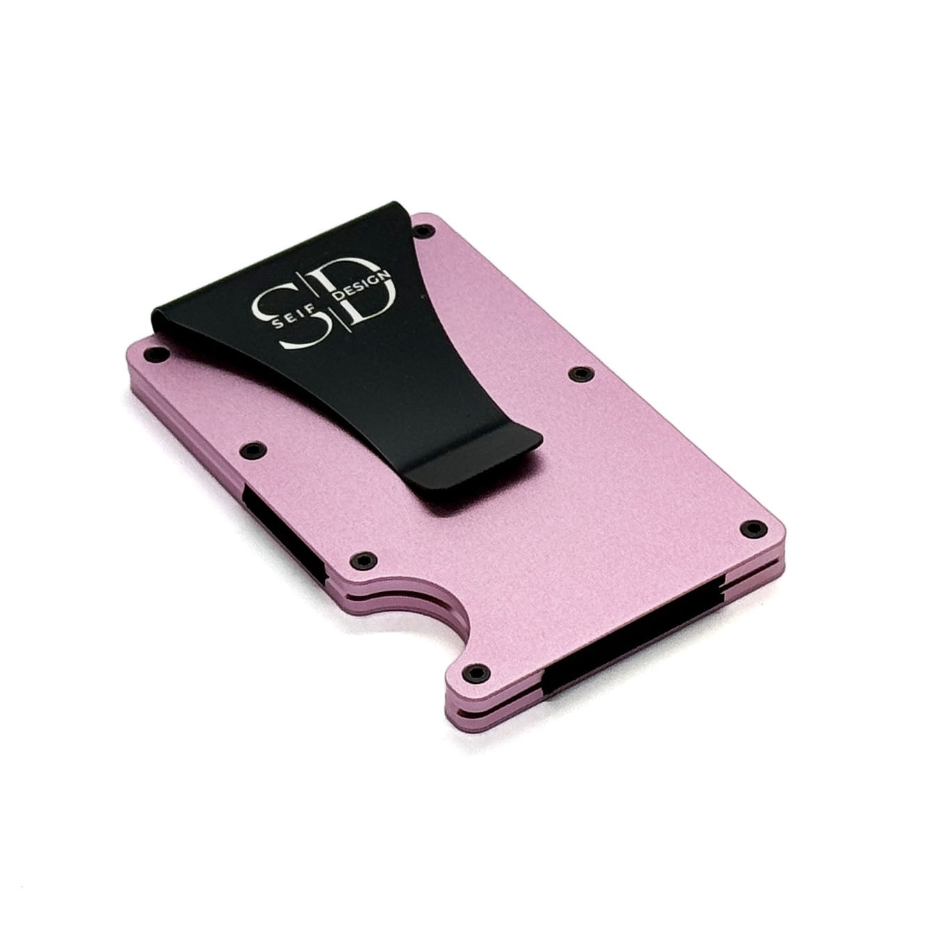 Seif klambriga alumiiniumist kaarditasku Eha