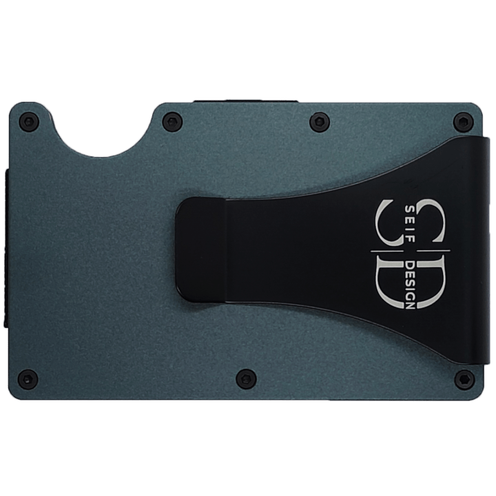 Seif klambriga alumiiniumist kaarditasku Torm