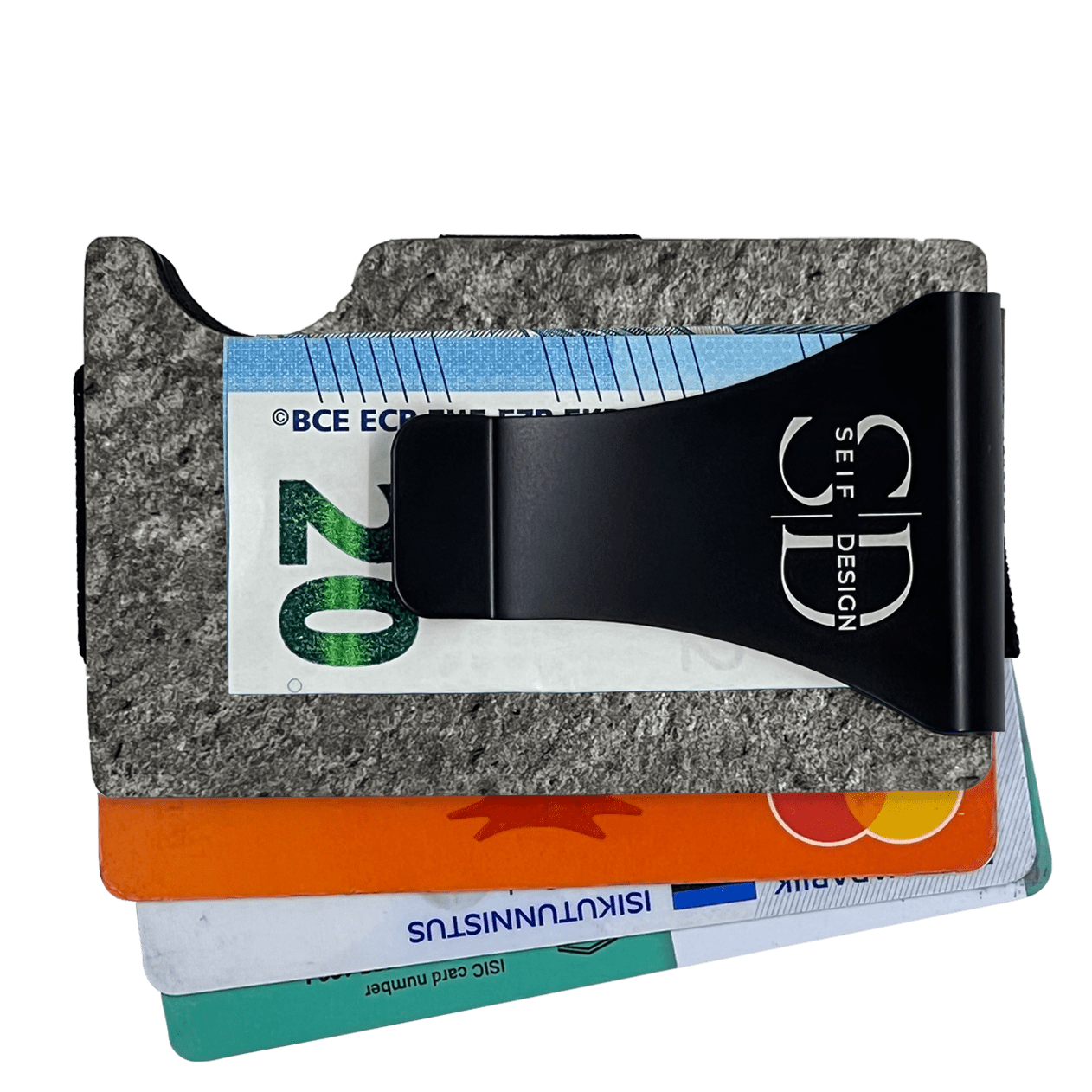 Tume Kask kaartidega Kaarditasku Tume Kask Seif Design poolt