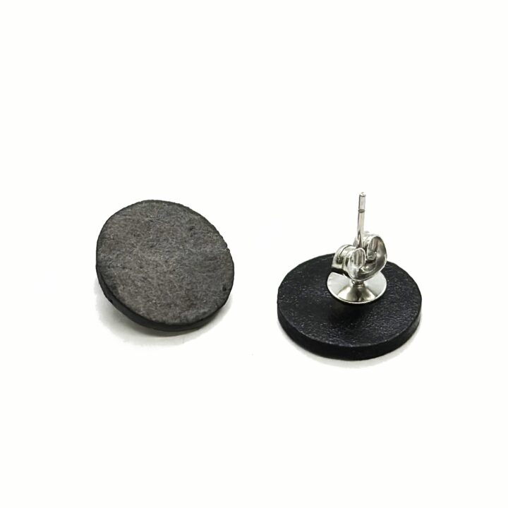 Kivist Kõrvarõngad Must Süsi S Ring