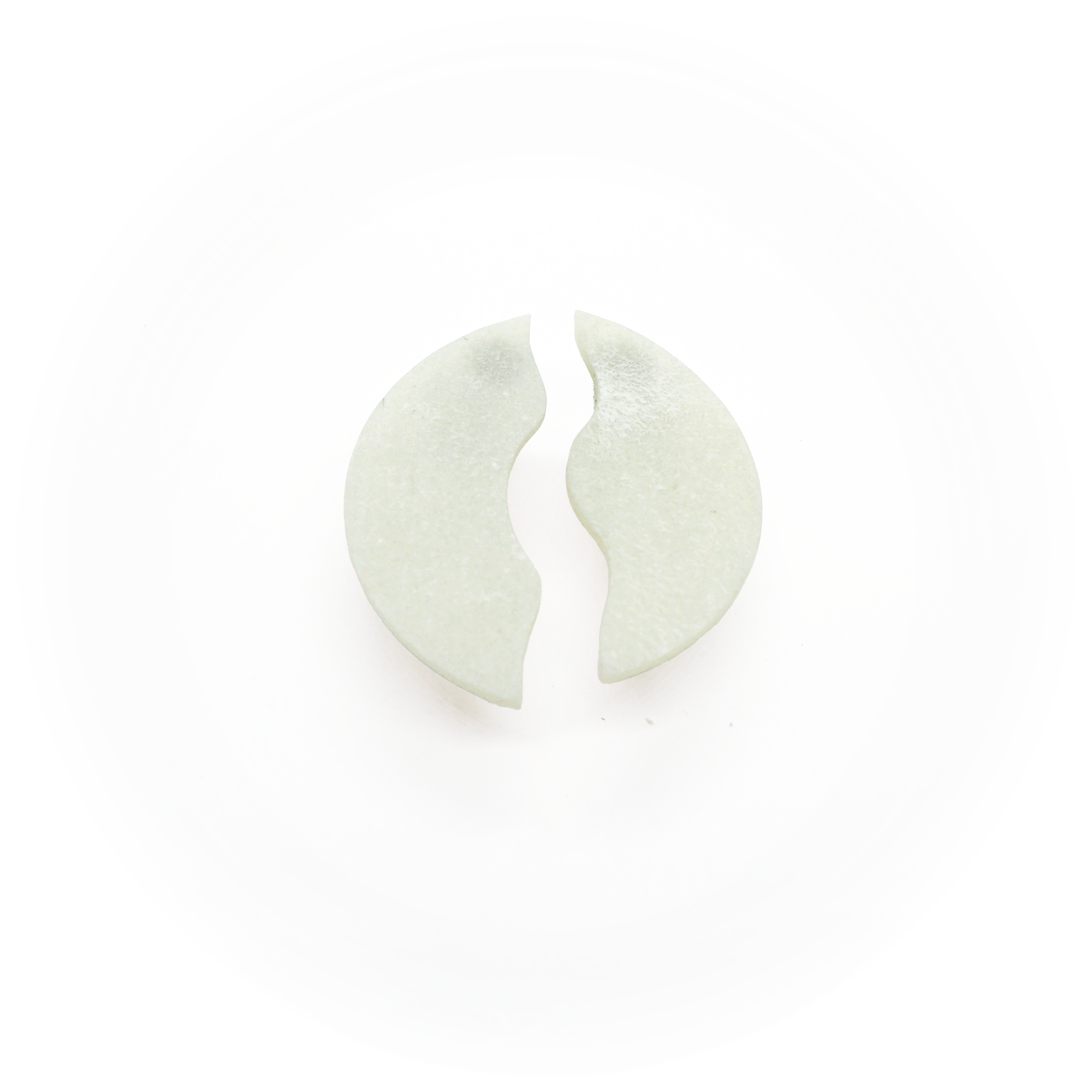 Kivist Kõrvarõngad Roheline Pärl Huuled